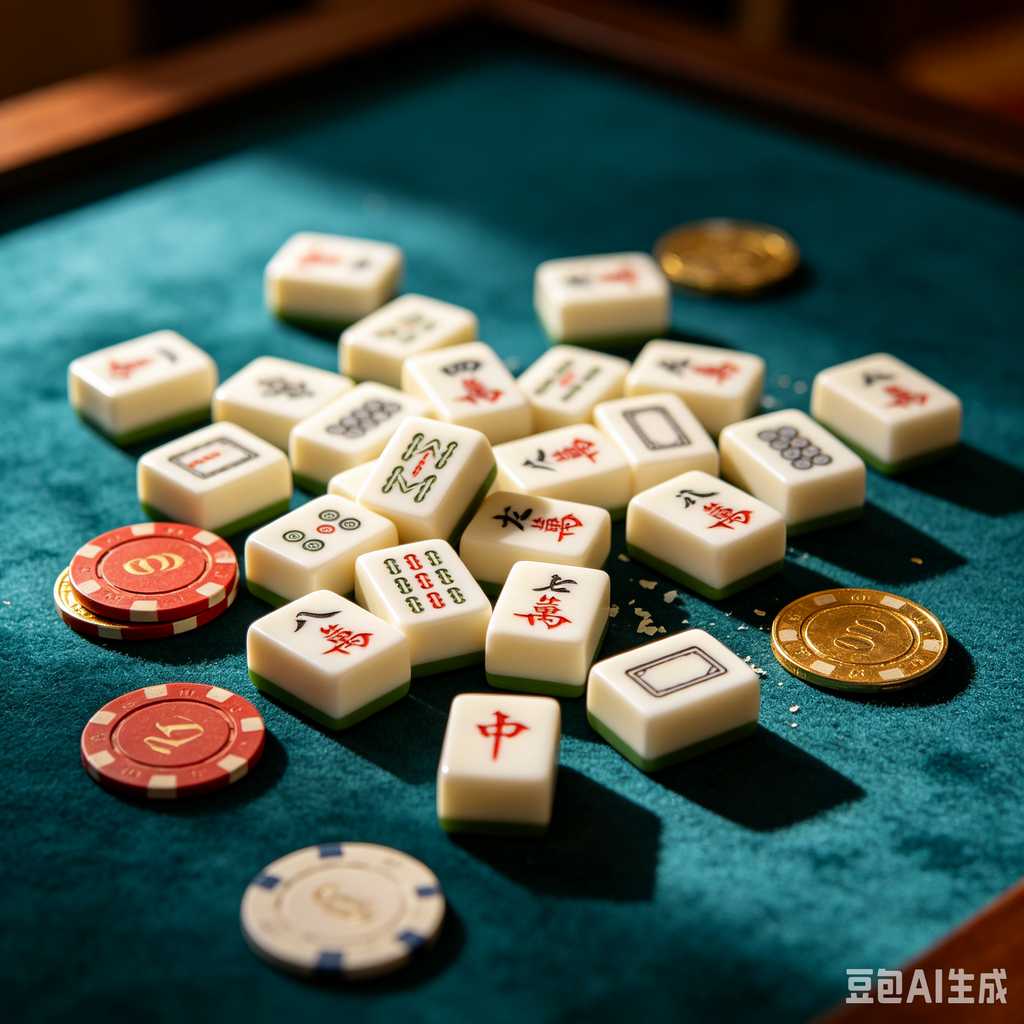 oil painting mahjong set