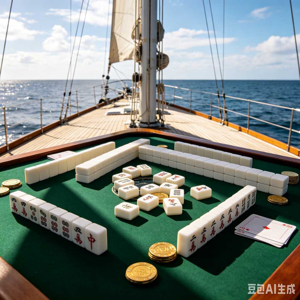 transparent mini mahjong set